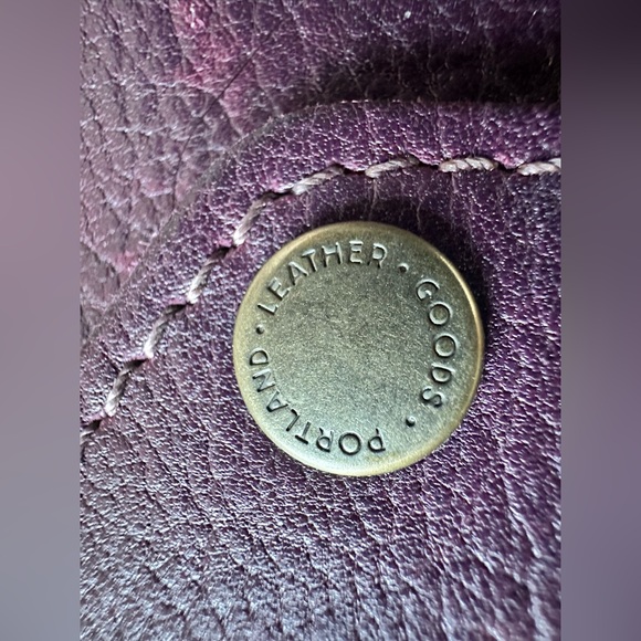 EUC💜Portland Leather LoveBug Wallet Plus Plum - Picture 6 of 11